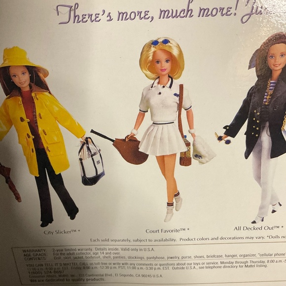 Barbie Perfectly Suited,Limited Edition of Millicent Robert’s Collection 1997 - Picture 7 of 10